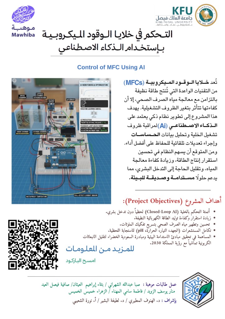 The BioVolt team's physical microbial fuel cell prototype